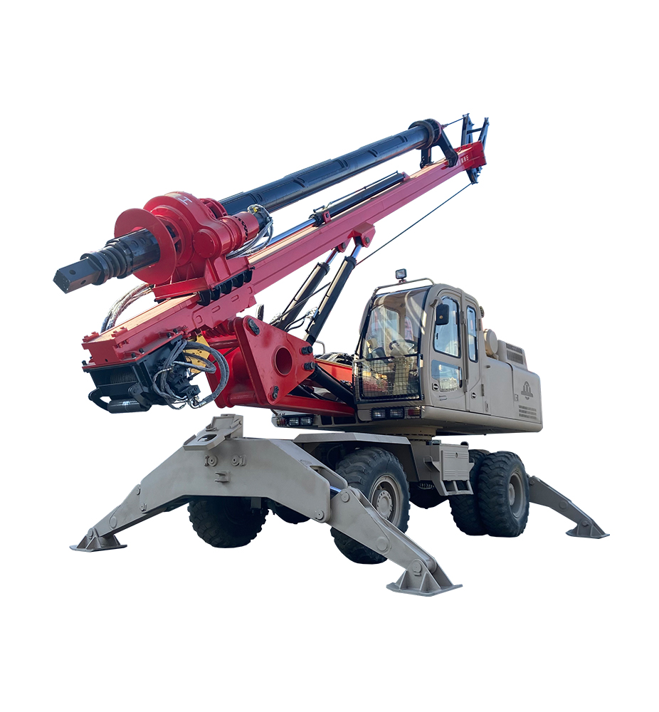 詹阳DR-210轮式旋挖钻机