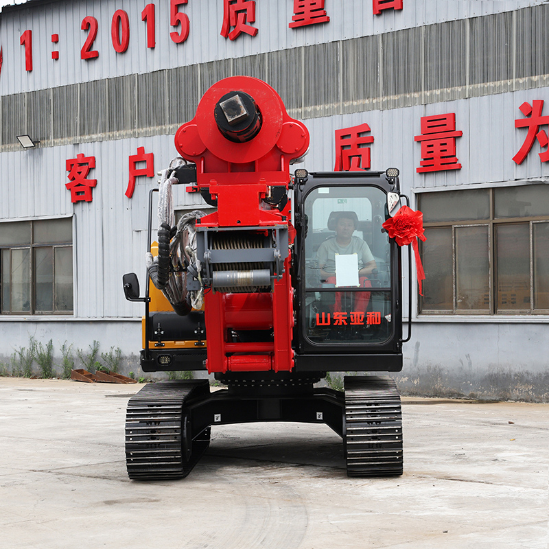 三一135挖掘机改装旋挖钻机